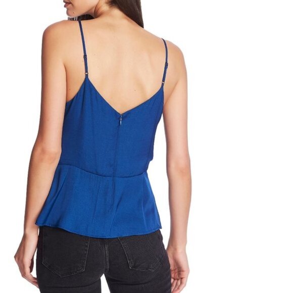1.state Wrap Front Rumple Satin Camisole - Picture 2 of 7